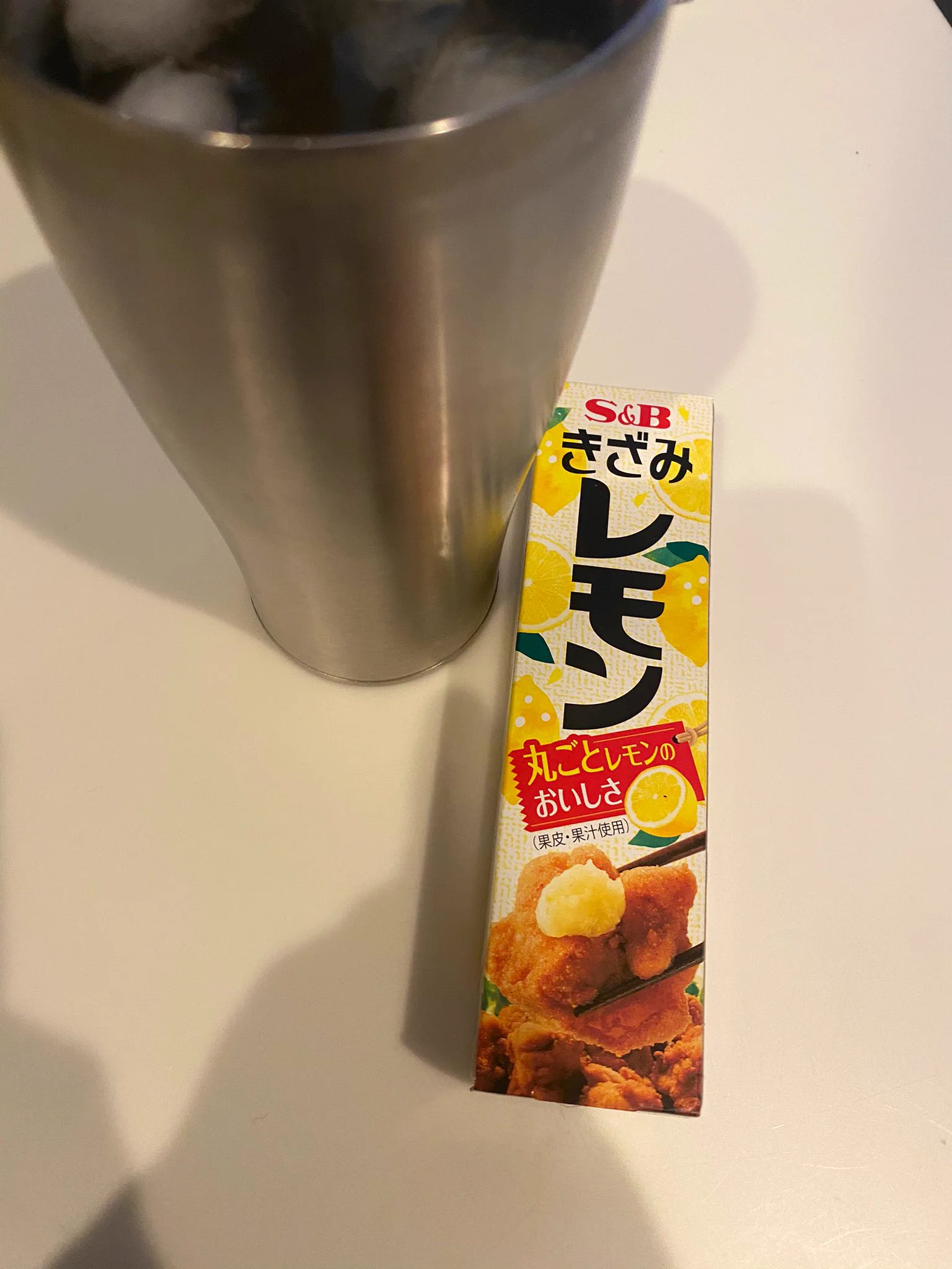 早速。風味が上がりますね。  