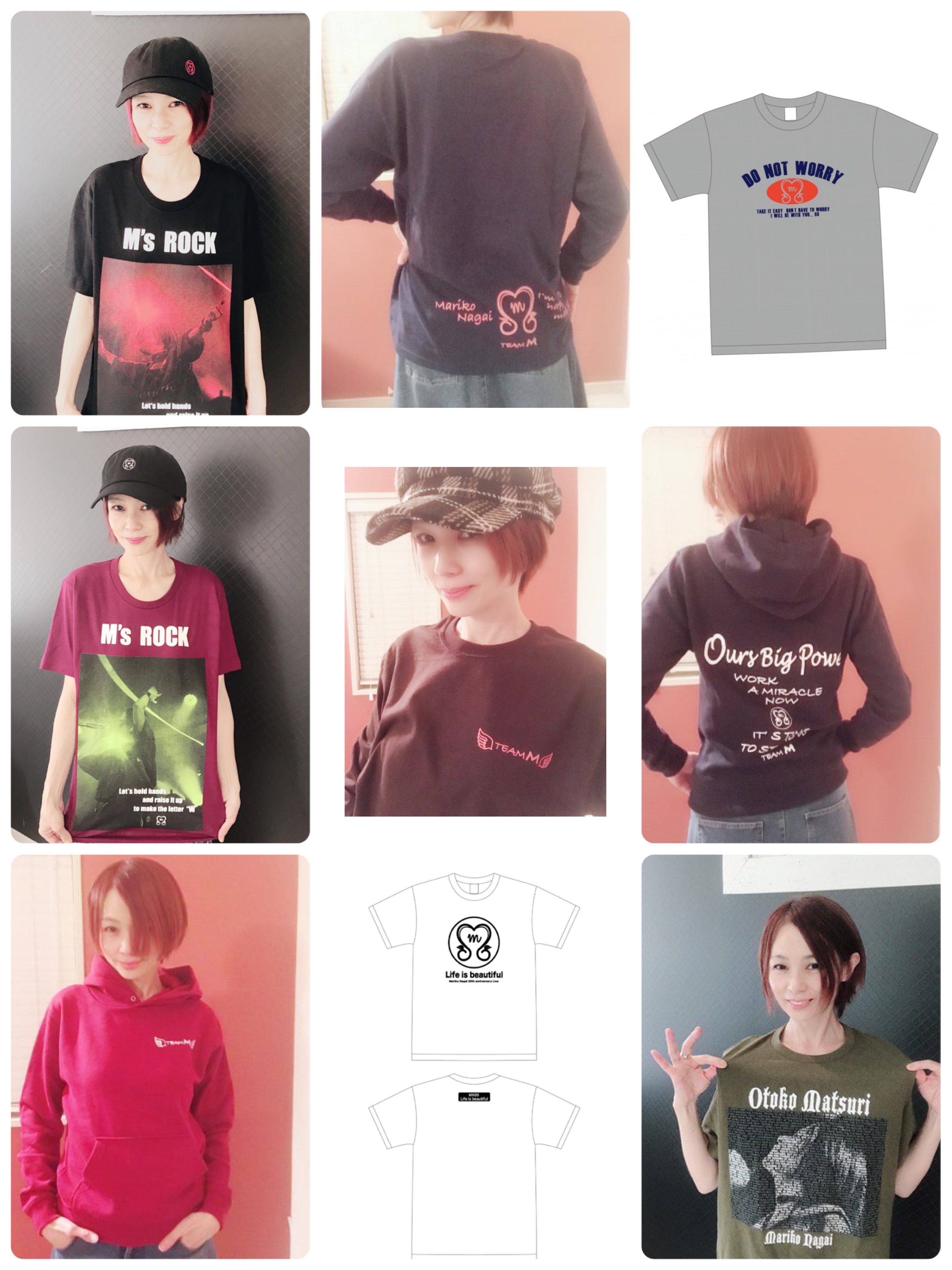 永井真理子 Re-Birth of 1992 バスタオル&トートバッグ＆Tシャツ