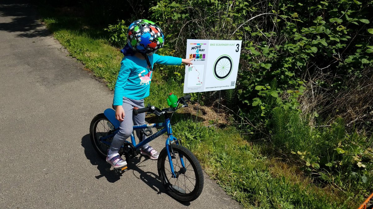 RescueEwe's tweet photo. Day 130- Rolling scavenger hunt on Fanno Creek Trail! Part of #Move4May We missed #4 somewhere so will look again. 🔎https://t.co/OV0tcCvw0W
18.37 miles https://t.co/26rtTwB3Jr