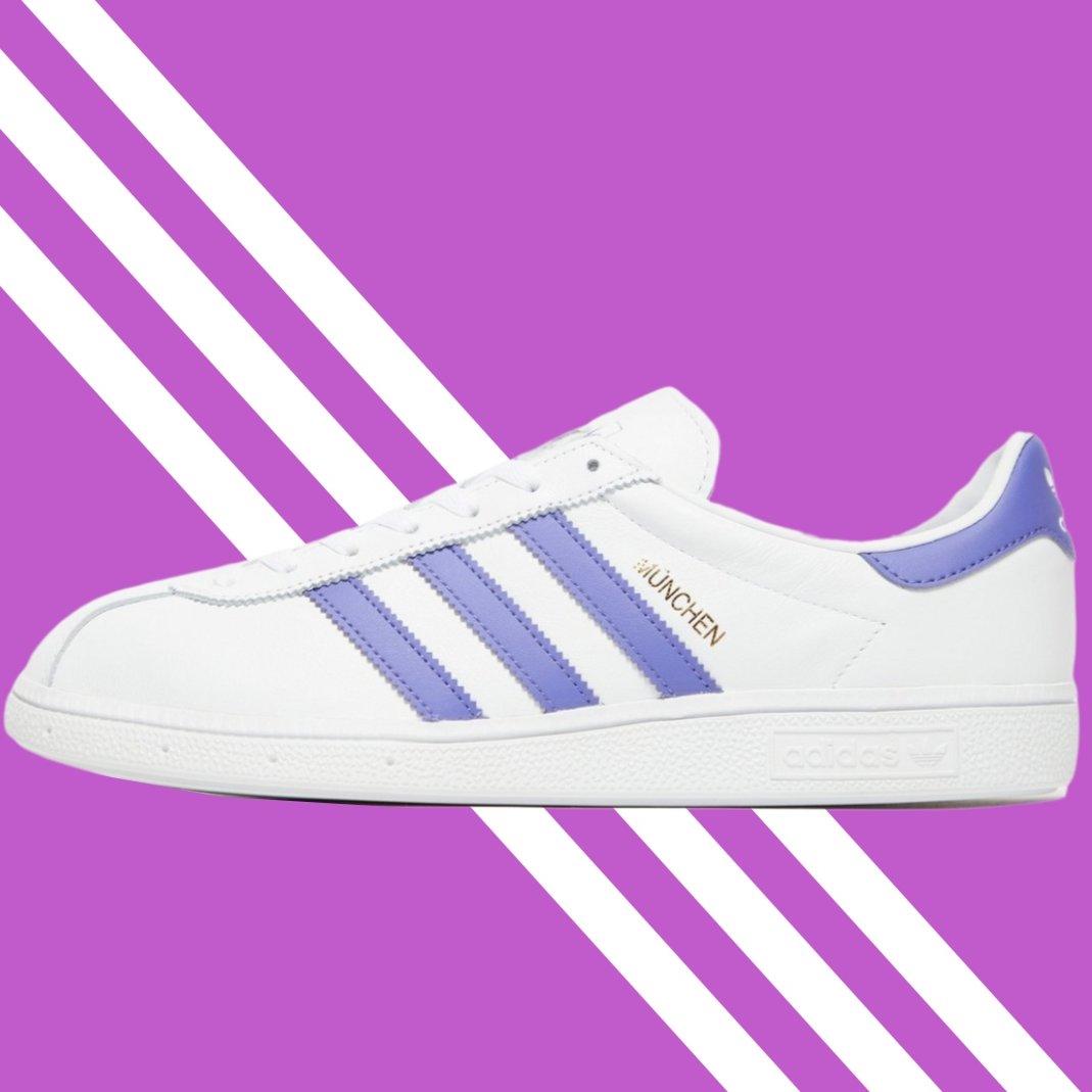 Admisión sencillo estornudar Man Savings on Twitter: "Ad: New Release The exclusive adidas Munchen in  white and purple leather have dropped overnight. Now online and available  here &gt;&gt;https://t.co/vOb0qqelxZ https://t.co/V0NeU9y6Zi" / Twitter