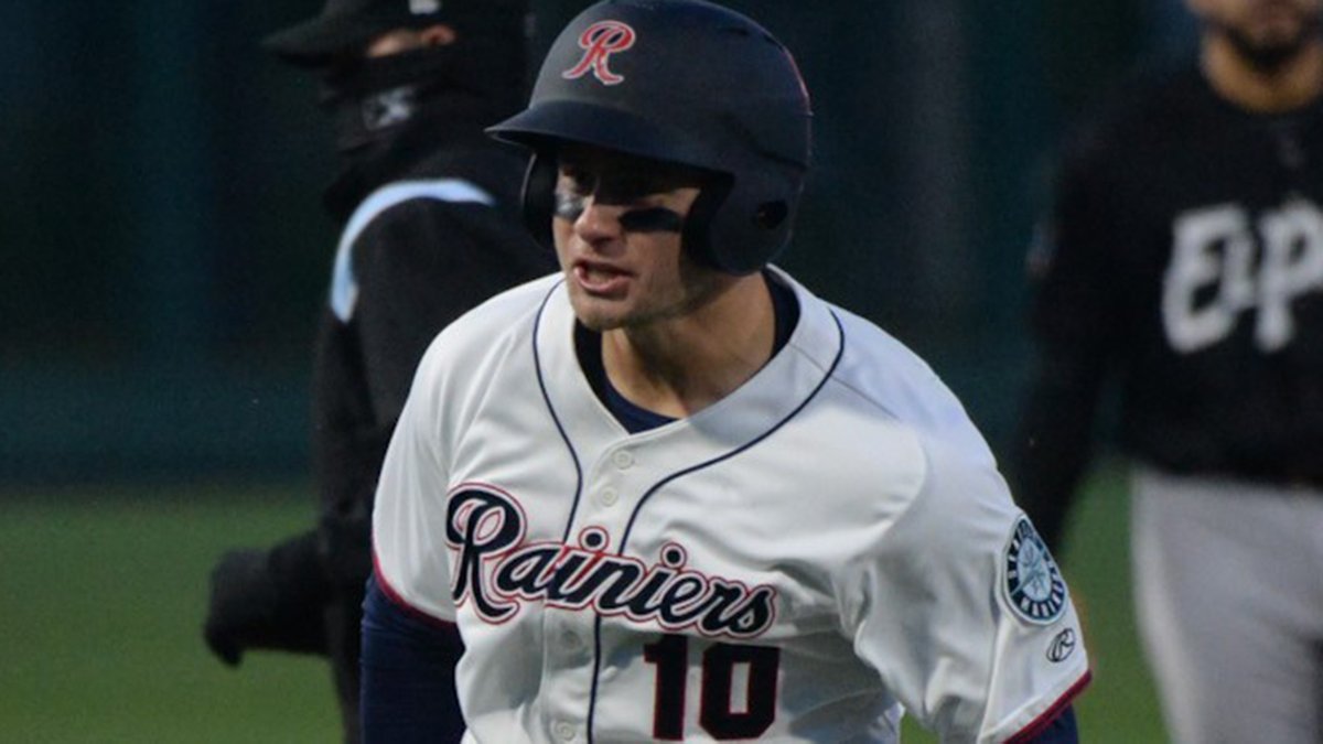 MLBPipeline's tweet photo. The @Mariners are expected to call up their top prospect, Jarred Kelenic, on Thursday: https://t.co/E0UtadilIr https://t.co/PIgWQkoZJ1