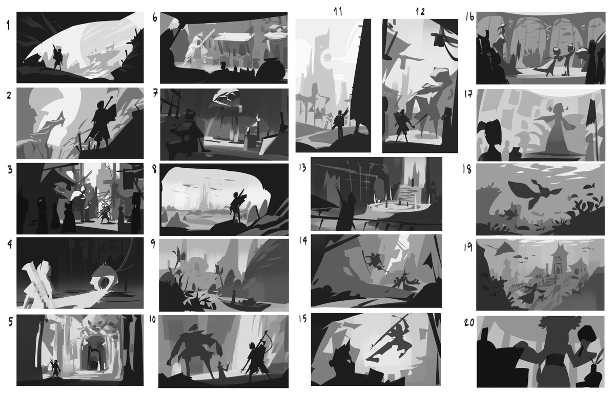 Some thumbnails and sketches for two final projects☺️✨ Can't wait to develop these further! 
//โปรเจคไฟนอล ว่าแต่จะทำทันมั้ยน้าา😭🤔 