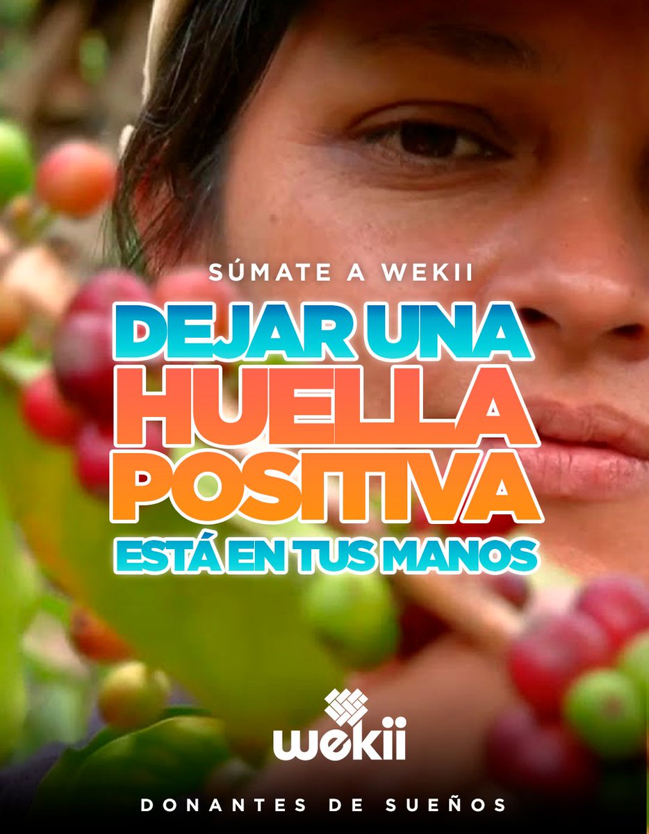 WekiiCO's tweet photo. En @WekiiCO puedes ser parte del cambio, ayuda a un emprendedor o emprendora, conoce las iniciativas en https://t.co/QaPQPslcoa

#RealizaTuAporte #TuEresWekii #PorUnMundoMejor    #DonantesDeSueños https://t.co/U0gx385YqY