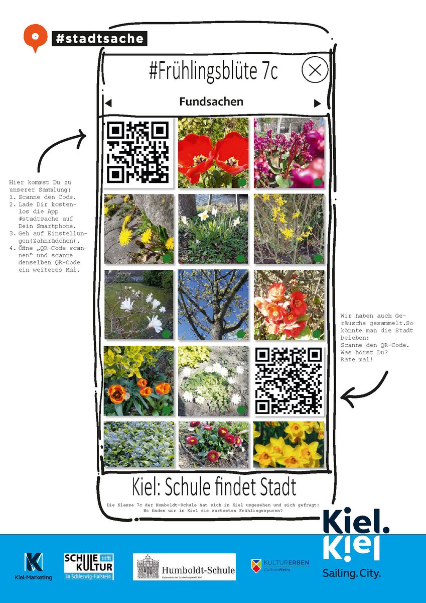 „Natur findet Stadt“ 🌷
Eine Aktion bei der Kinder der Humboldt-Schule via “Stadtsache“ die Natur in die Kieler Innenstadt bringen 📸
#schulefindetstadt #naturfindetstadt #stadtsache #twlz <a href="/PrienKarin/">Karin Prien</a> <a href="/stadt_kiel/">Landeshaupstadt Kiel</a> <a href="/bildung_sh/">Bildungsministerium Schleswig-Holstein</a> @awk244 <a href="/AnkeMLeitzgen/">Anke M. Leitzgen</a> <a href="/Herberholtvera/">Vera Herberholt (tinkerbrain)</a> <a href="/kulturerben_eu/">Barbara v. Campe</a>