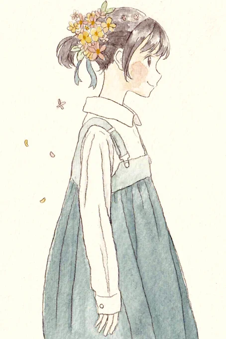 花束ヘアー 