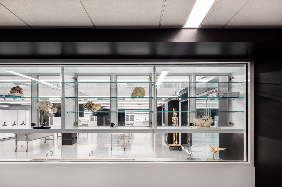 um_HACS_GSA's tweet photo. The HACS Department is very proud of their newly renovated Anatomical Lab including a surgical camera &amp; lights. Dr. George Yee Laboratory of Anatomical Sciences received🥉in the Learning Category at the London-Based World Interior News Awards. 

Always improving, always involved! https://t.co/t5SszTnE27
