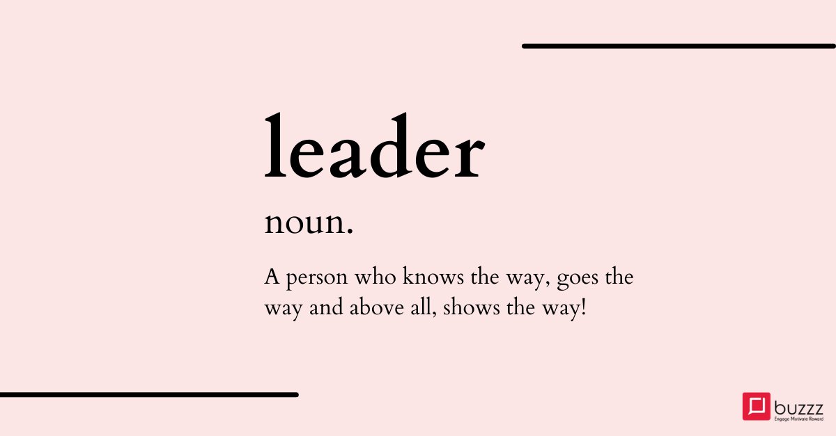 letsbuzzz's tweet photo. Leadership is a great game of business.

Great leaders put the needs of their company ahead of their own and discover that is the best way to ensure both are met. 

#leadership https://t.co/7Emd3caS4E