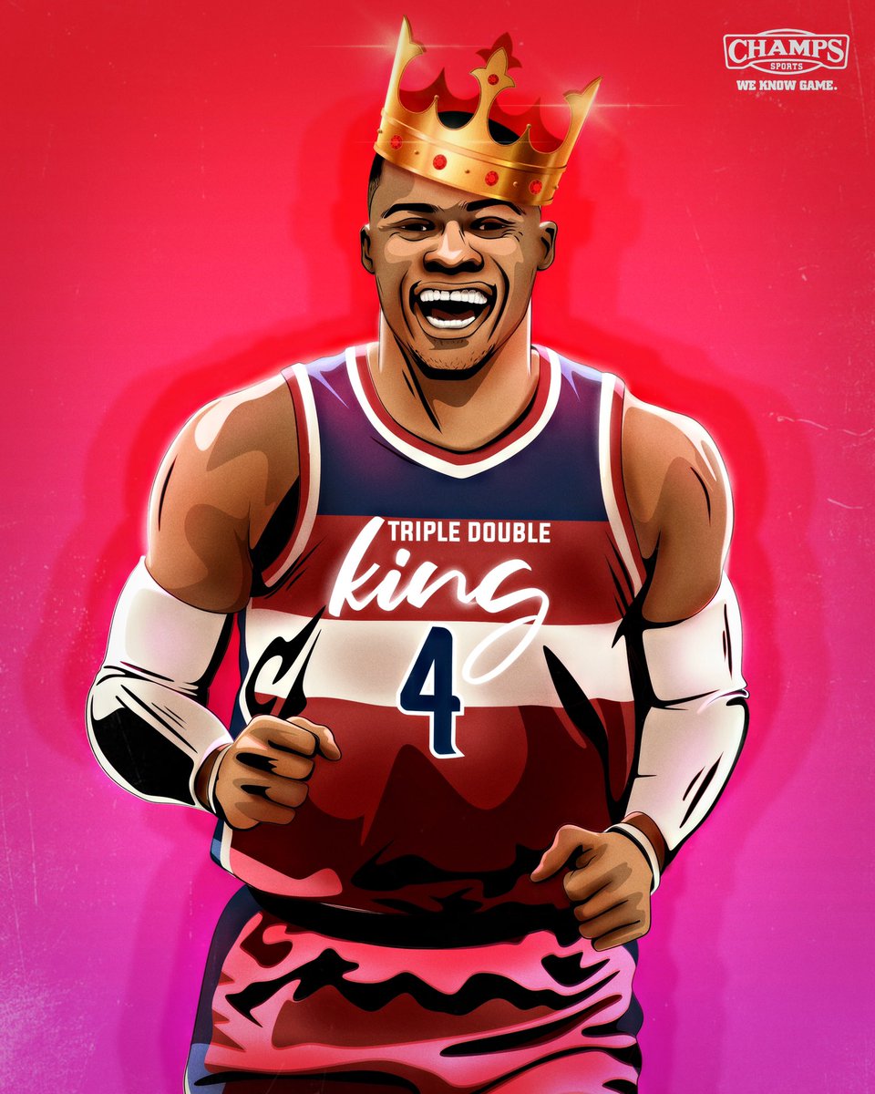 Triple double King <a href="/russwest44/">Russell Westbrook</a> #whynot