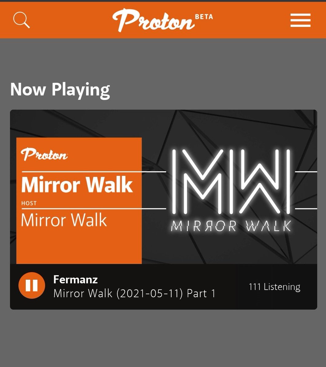 fermanzmusic's tweet photo. Tune in Mirror Walk Radio Show w/ Fermanz @protonradio https://t.co/Shjd5barw0 https://t.co/Zj5a2PwfxE