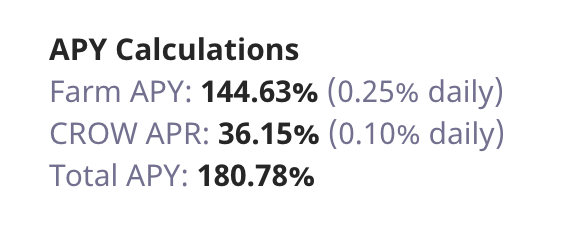CrowFinance #BSC tweet media