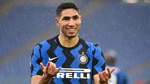 4) THE ROADRUNNER:Achraf Hakimi - ( , 22, RWB):Extremely hard working, two-footed, forward going and the quickest wing back in the world, Hakimi has been a sensational signing for Inter.Goals : 7Assists : 8