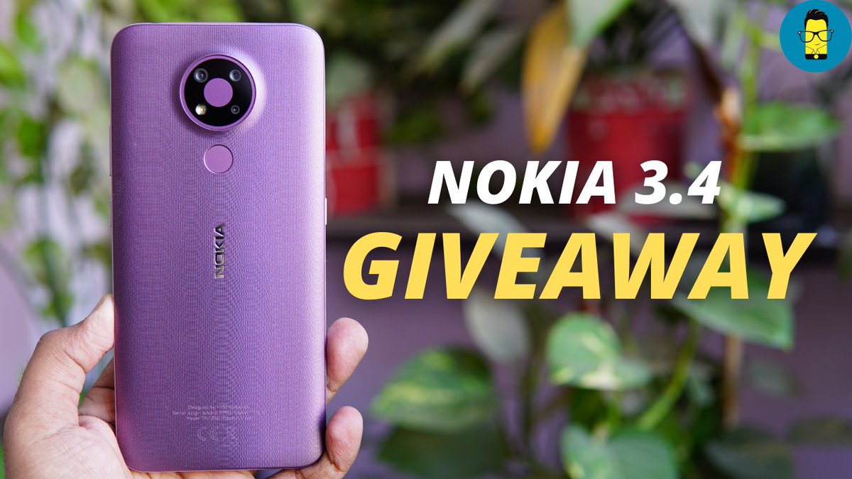 TheMrPhone's tweet photo. [हिंदी] NOKIA 3.4 GIVEAWAY!!! 🙌

By @NotABengali 

🚨 Video | https://t.co/7r68Zm2OrK

#nokia3 #Giveaway #Nokia3dot4 ​#nokia https://t.co/fGinUn1xtj