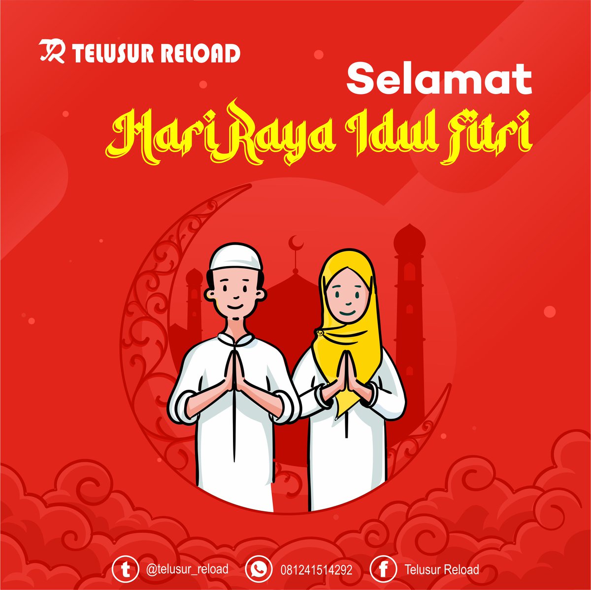 Telusur_Reload's tweet image. Saya Ahmad Farid (Owner) dan segenap crew Telusur Reload mengucapkan selamat hari Raya Idul Fitri. Minal aidin wal faidzin, mohon maaf lahir dan batin. Semoga memberikan banyak manfaat untuk kita dan dapat memotivasi kita menuju kemerdekaan dalam Idul Fitri. Selamat berlebaran.