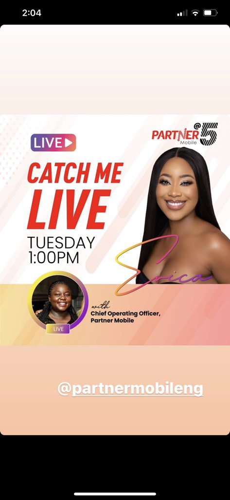 Omaaa_23's tweet image. Good morning lovers of Erica Nlewedim 😍😍😍😍
Today is gonna be great day as we celebrate #PartnerMobileAtFive @PartnerMobileNG 🕺💃🕺💃
#PartnerWithErica @EricaNlewedim 

ERICA AND PARTNER MOBILE
PARTNER MOBILE PRICE SLASH