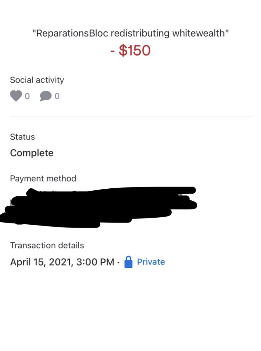 BlocReparations's tweet image. It is an honor to redistribute white wealth back into our Black and Indigenous community