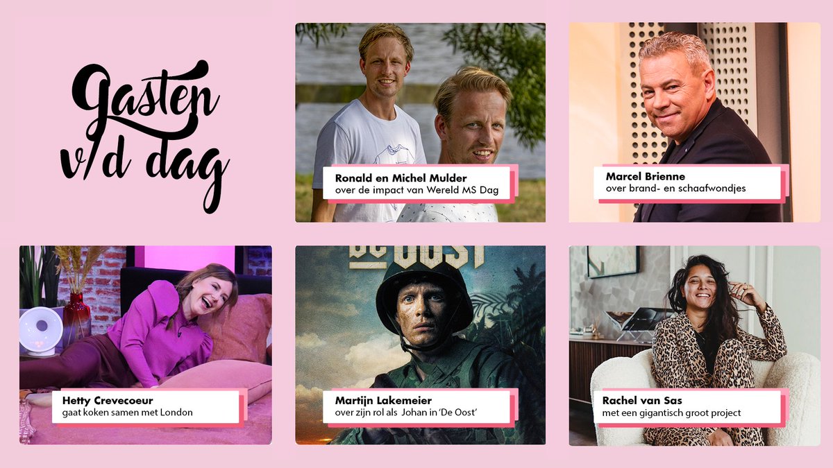 Vandaag in Koffietijd!