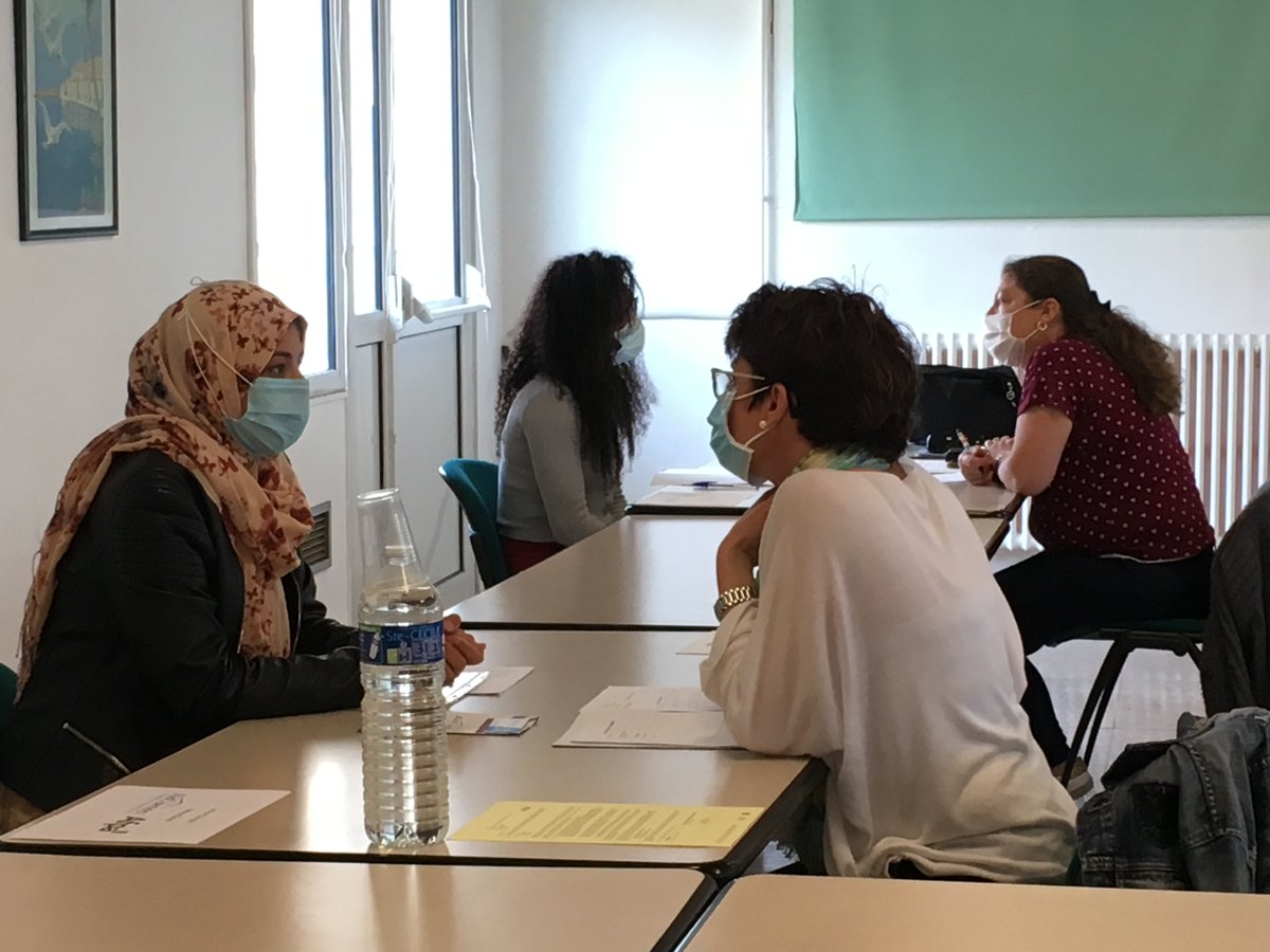 AFPA_PACA's tweet photo. Les #stagiaires CIP du centre #Afpa d'#Avignon organisent un Job Dating pour le recrutement des #assistantes de vie aux familles ! 🙏
Cette rencontre a permis de créer des contacts privilégiés pour leurs recherches de stage et leurs périodes d’immersion en entreprise 🤝💼 https://t.co/k3qyR13aN9