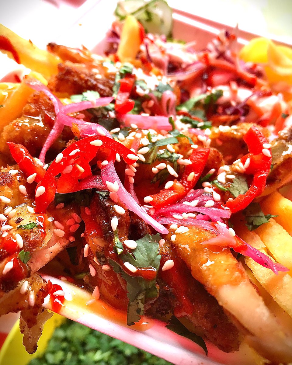 We are now offering fries with our katsu boxes. Catch us at Hammersmith Lyric Weds and Fri lunchtime and Queen’s Park Lates on Fri eve
