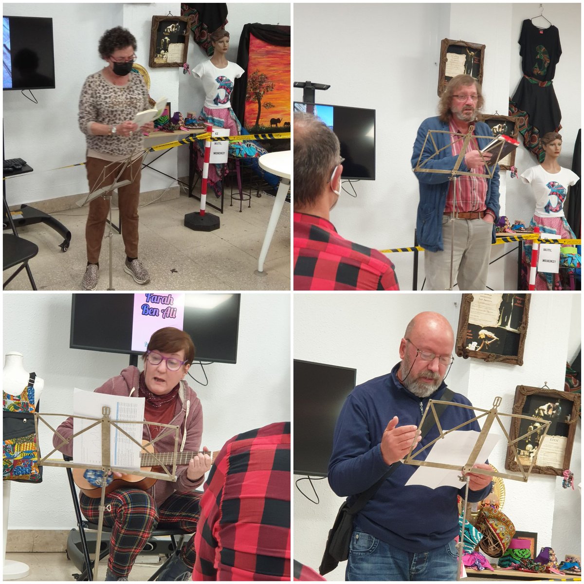 mirenepalacios's tweet image. ¡Magnífico!! La tarde noche del jueves pasado resultó maravillosa. Poesia, mucha poesía, lo pasamos fenomenal. #recital #declamando #Bilbao #VasoPoetico #poetry  #AluzetaZentroa #poesia #Gracias #poetrycommunity #writer #writerscommunity #MirenEPalacios mirenepalacios.net