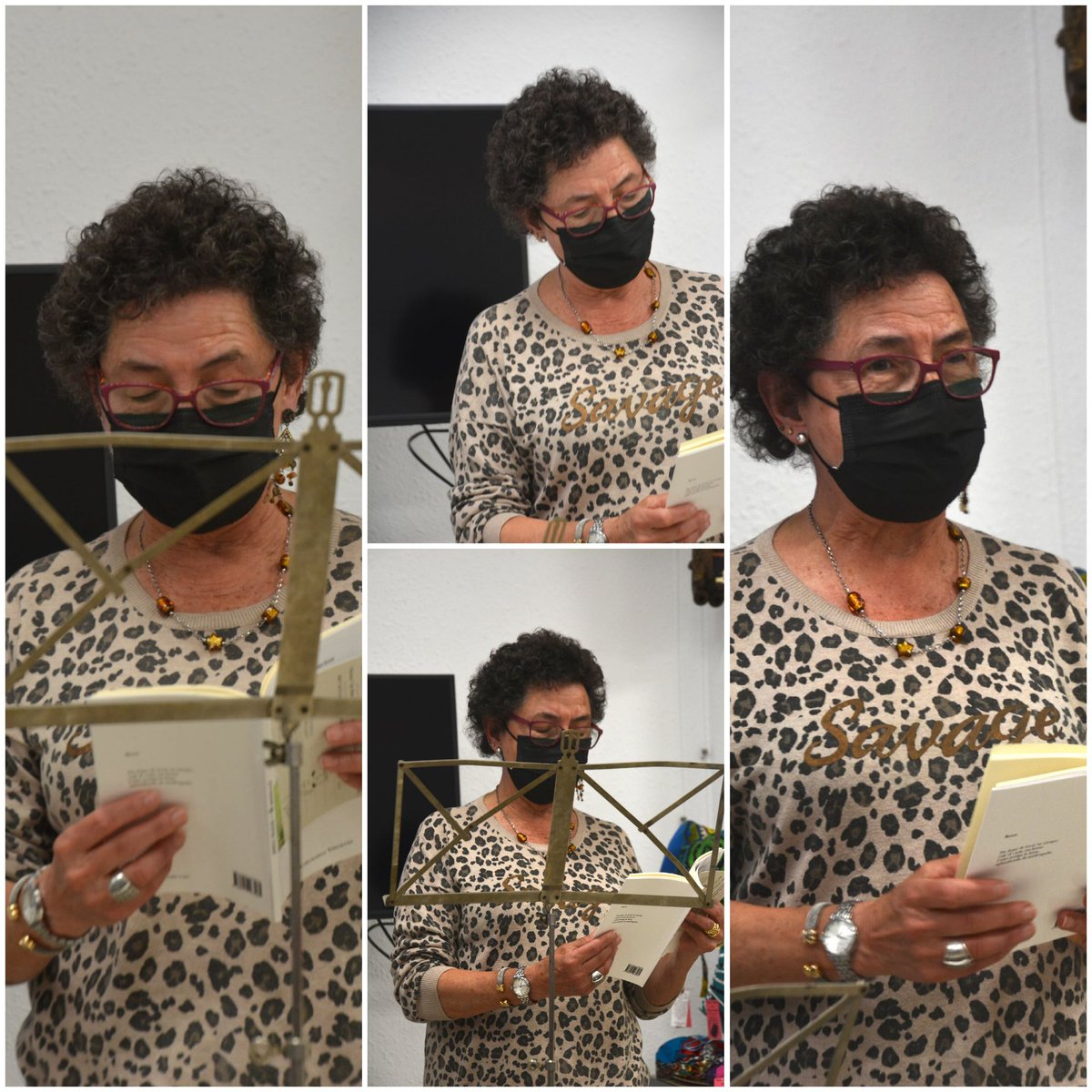 mirenepalacios's tweet image. ¡Magnífico!! La tarde noche del jueves pasado resultó maravillosa. Poesia, mucha poesía, lo pasamos fenomenal. #recital #declamando #Bilbao #VasoPoetico #poetry  #AluzetaZentroa #poesia #Gracias #poetrycommunity #writer #writerscommunity #MirenEPalacios mirenepalacios.net