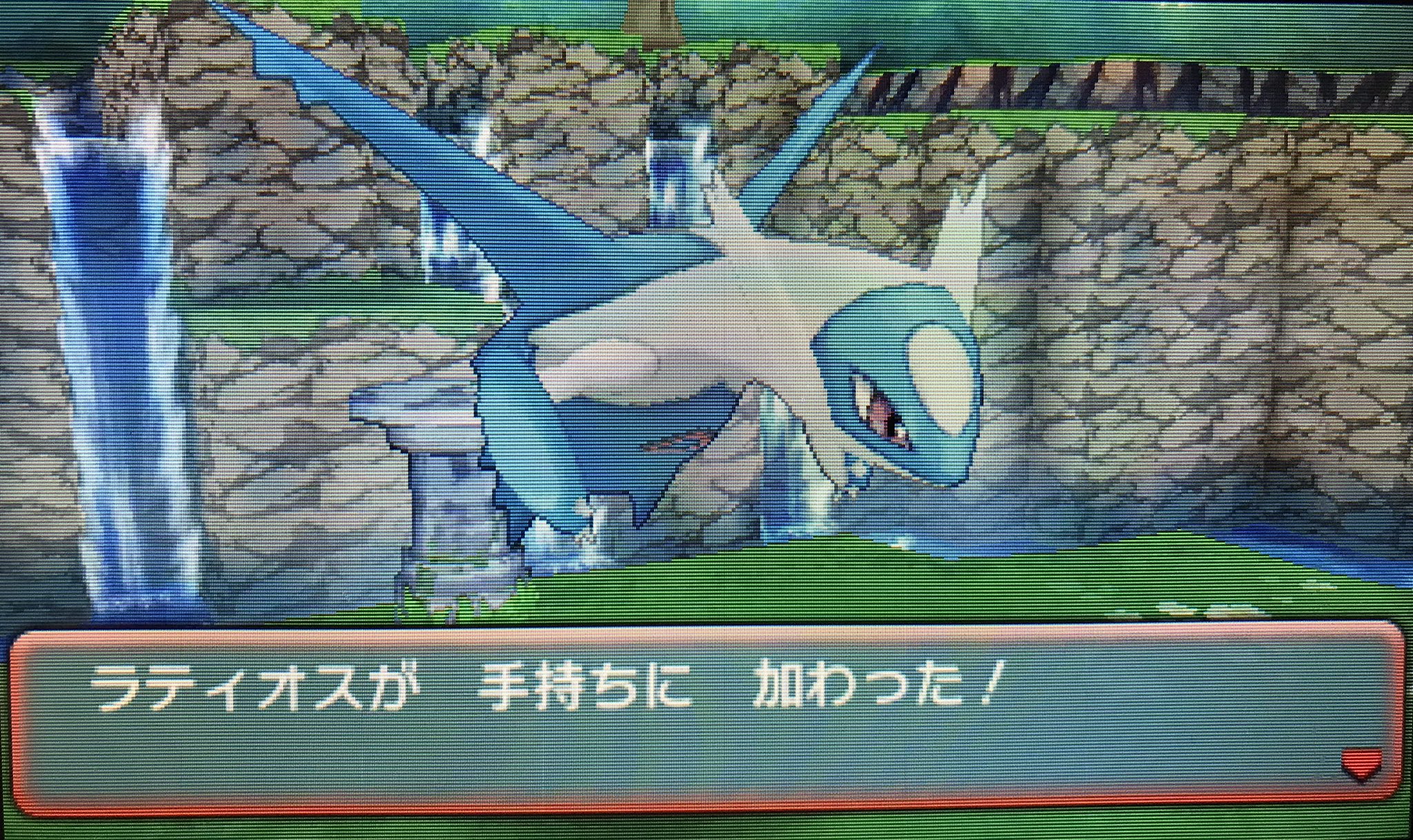 猫好鬼雷 Nikita Ratyasch 南の孤島産ラティオス色違い粘りが開始されました カガリ可愛いよ カガリ ポケモンoras T Co 2hxa0qpn5j Twitter