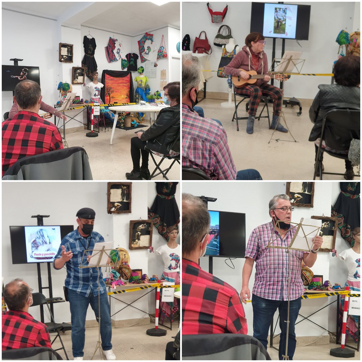 mirenepalacios's tweet image. ¡Magnífico!! La tarde noche del jueves pasado resultó maravillosa. Poesia, mucha poesía, lo pasamos fenomenal. #recital #declamando #Bilbao #VasoPoetico #poetry  #AluzetaZentroa #poesia #Gracias #poetrycommunity #writer #writerscommunity #MirenEPalacios mirenepalacios.net