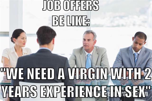 BrentO's tweet image. Job offers be like: "We need a virgin with 2 years experience in sex" reddit.com/r/ProgrammerHu…