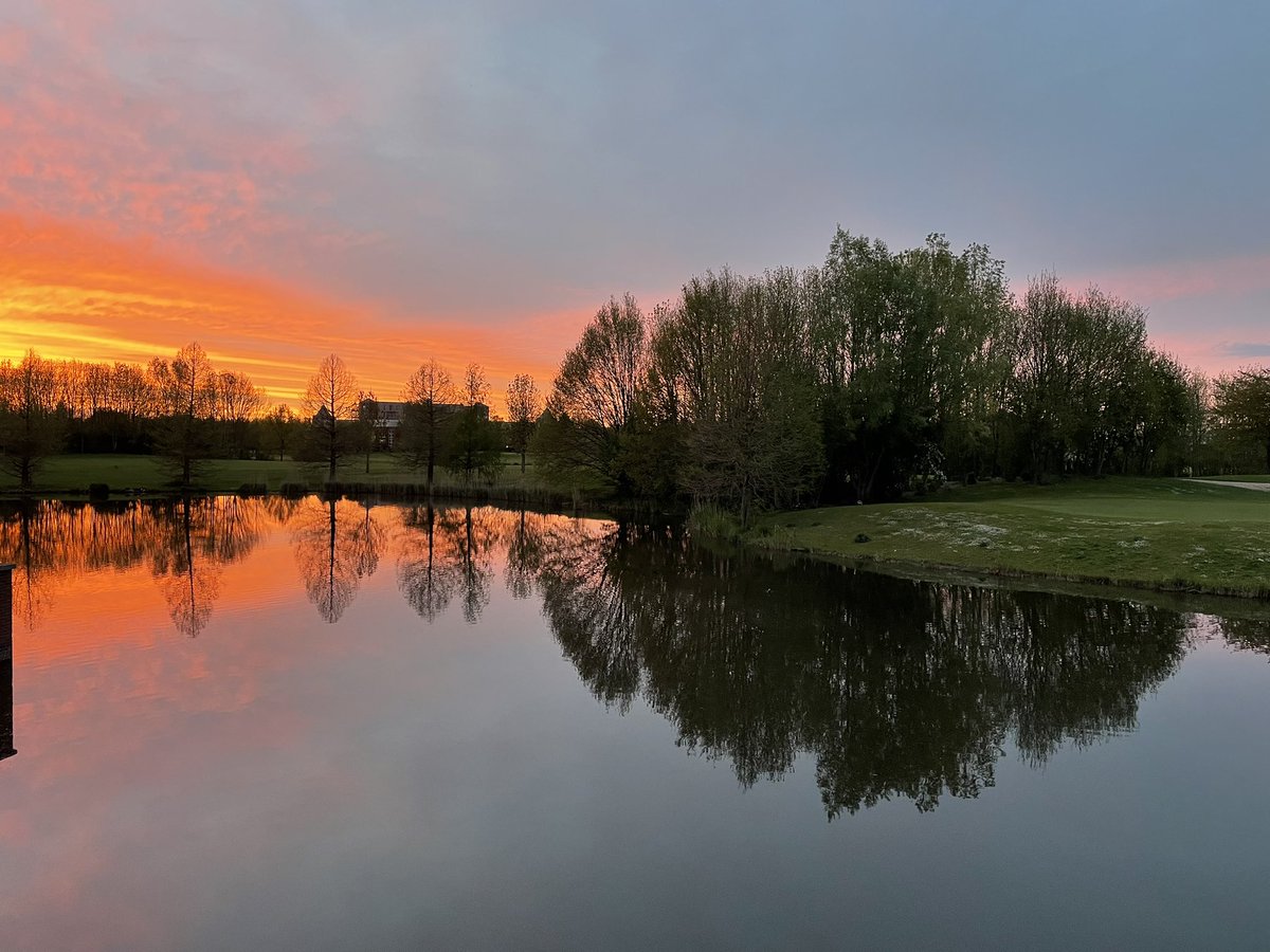 Mooi plaatje gisteravond !