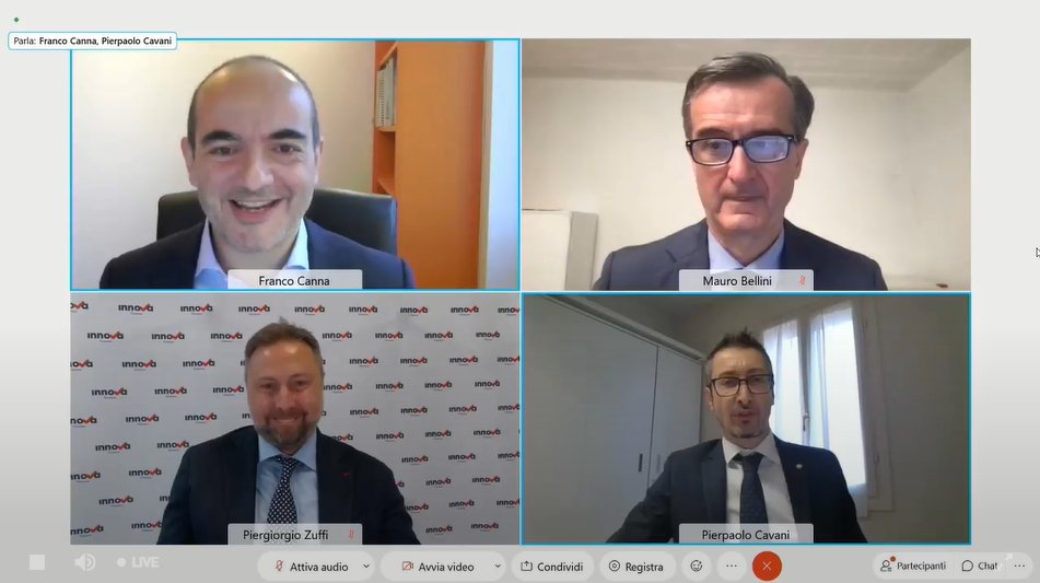 innova_finance's tweet photo. "L'Italia è la prima beneficiaria, con una dotazione molto importante, del #NextGenerationEU. Ci sono 6 missioni all’interno del #PNRR, io mi concentrerò su quella della #digitalizzazione delle imprese", @PiergioZuffi Direttore Commerciale #InnovaFinance #I40Summit https://t.co/xqtLkE5YgS