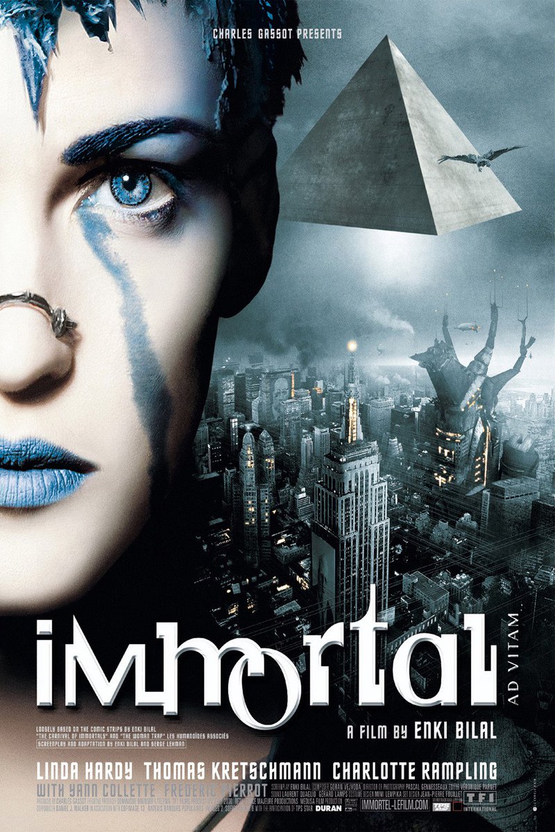 Immortal (2004)

More Info:
imdb-api.com/title/tt0314063

IMDb Id: tt0314063
Creators: #EnkiBilal #SergeLehman
Genre: #Animation #Action #Crime #Drama #SciFi
Country: #France #Italy #UK
#LindaHardy #ThomasKretschmann #CharlotteRampling #YannCollette
#Immortal @imdb_api