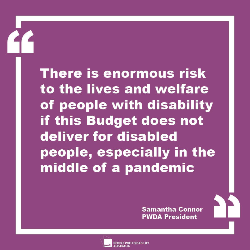 PWDAustralia's tweet image. The Government’s Scare Tactics On #NDIS Is Based On ‘Dodgy Accounting’

Our President has reprimanded the Government for using “dodgy accounting” to frighten people about the expected cost of the NDIS

You can read our pre-budget release here: bit.ly/3vULtsO