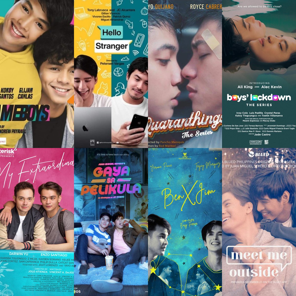 BLboardPH's tweet photo. Throwback: The BLboard's Best 8 of 2020
With the surge of Pinoy BLs right now, when can we possibly see the return of these laudable series?
#BLboardCharts https://t.co/5DKQrLaiZ7