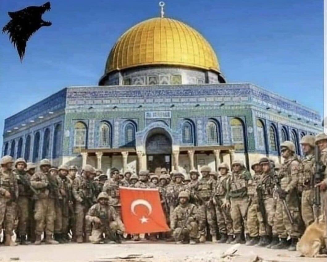 Türk Silahlı Kuvvetlerimizin #Kudues e girme zamanı gelmiştir.
Eğer orayı koruyamazsak mahşerde bunun hesabını veremeyiz.