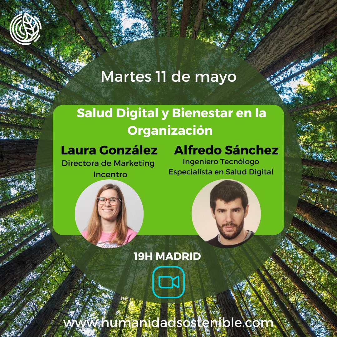 Esta tarde, nuestra compañera Laura, participará en una charla sobre RSE organizada por <a href="/EscuelaHumanSos/">Escuela Humanidad Sostenible</a>, en la que contará como es Incentro por dentro y cómo realizamos acciones de RSE "low cost" que aportan muchísimo a los miembros de la empresa 💆‍♀️. ¡Te esperamos!