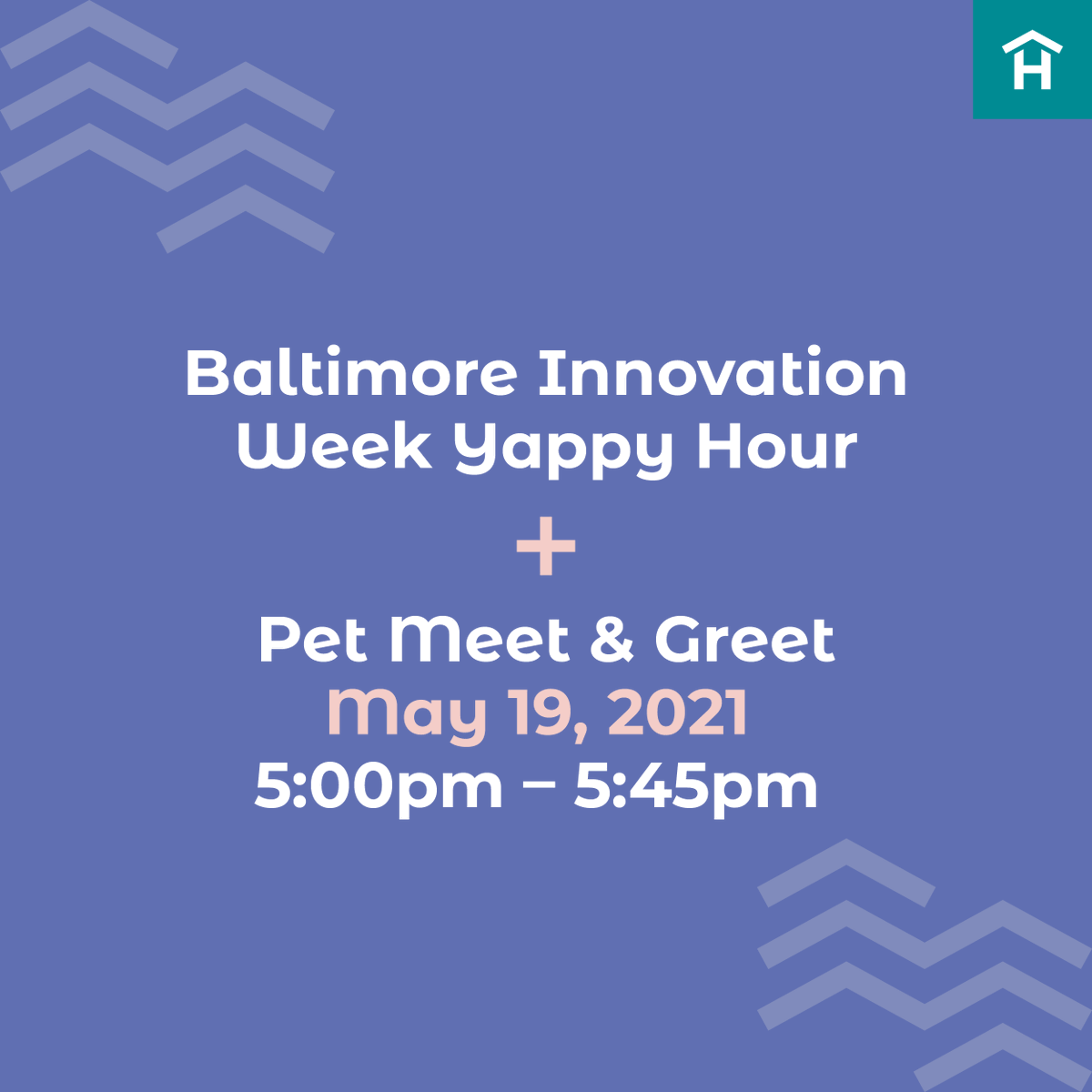 What's better than a #HappyHour? A Yappy Hour🐾 

Grab your pet & join our Hutch Program Manager Stephanie Chin at #BIW21, alongside @NoOrdnryCherry of @sparkbmore & Deborah Tillett of @etcbaltimore for a #YappyHour Pet Meet & Greet on 5/19 at 5PM EST. bit.ly/2R23QNq