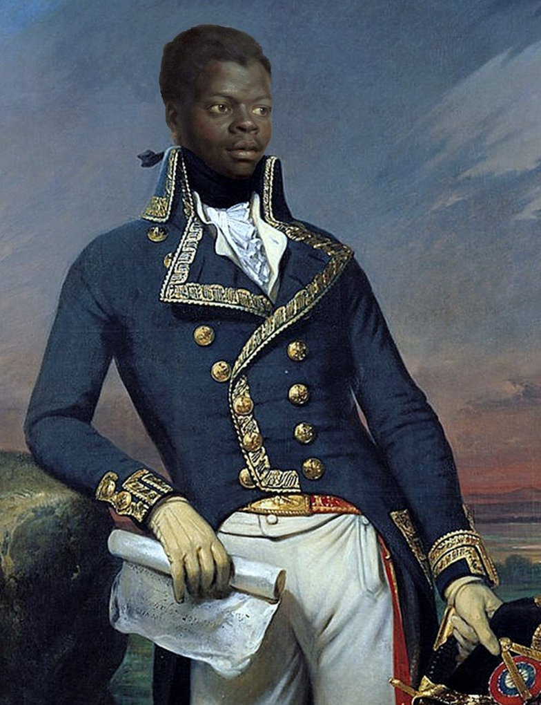 BlakAmericans's tweet image. TOUSSAINT LOUVERTURE (1743 – 1803)
Leader of the Haitian independence movement during the French Revolution, who emancipated the slaves and briefly established Haiti as a black-governed French protectorate.