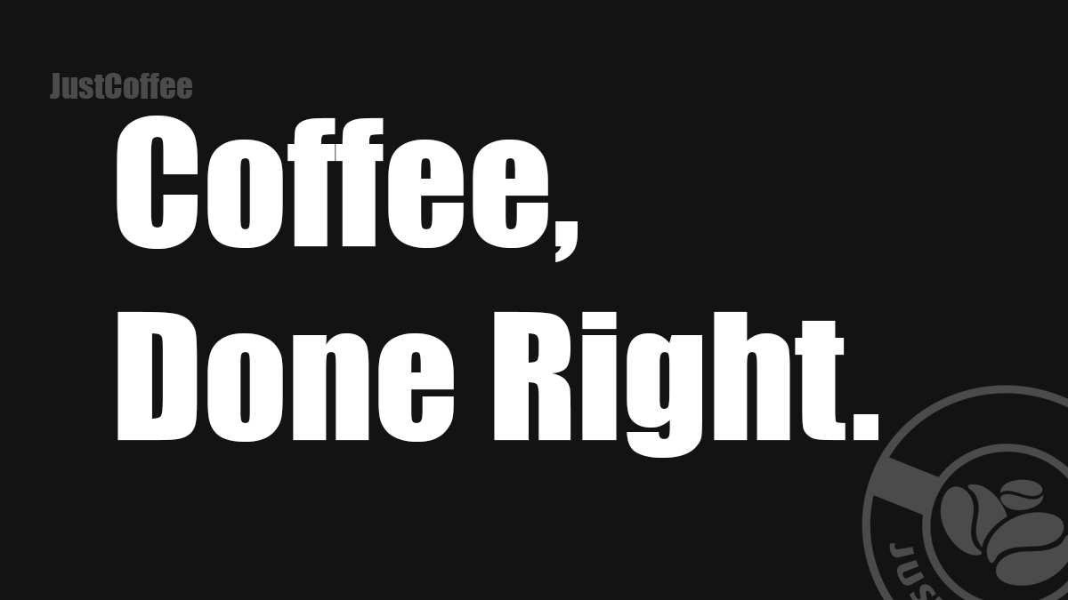 JustCoffeeTM's tweet photo. JustCoffee- Coffee, Done Right. #JustCoffee #Coffee https://t.co/4AdnLjr1lz