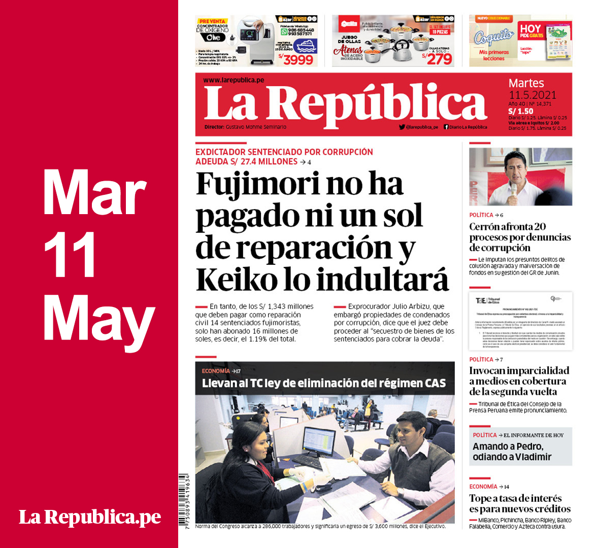 La República tweet media