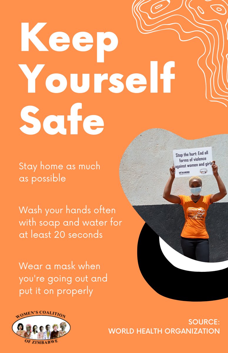 It's not time to put your guard down as yet, Covid-19 is still out there and with winter approaching, we have to stay alert and safe
#maskup
#sanitize
#SocialDistance 

<a href="/EverniceMunando/">Evernice Munando</a> <a href="/memorykadau/">Memory Pamella Kadau</a> <a href="/RejoiceNhara/">Rejoice Nyewerwayi Nharaunda-Makawa</a> <a href="/MichelleBrings/">M I C H E L L E 🌻</a> <a href="/sallyncube/">Sally Ncube</a> <a href="/joyousaudrey1/">Audrey C</a> <a href="/lindampofu/">uLinda</a>
