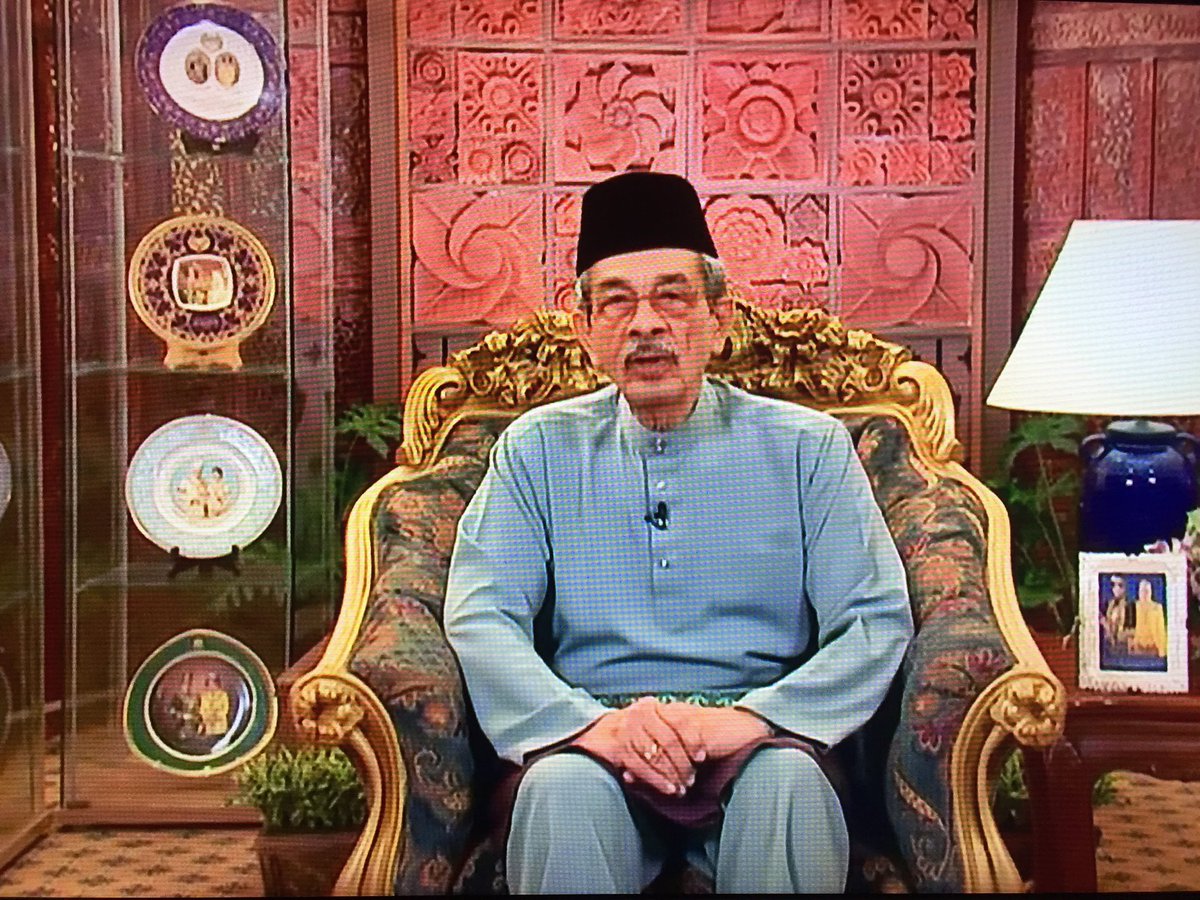 BernamaTV's tweet photo. Umat Islam di Malaysia sambut Aidilfitri pada Khamis (13 Mei) - Penyimpan Mohor Besar Raja-Raja https://t.co/33sfLnQSGE