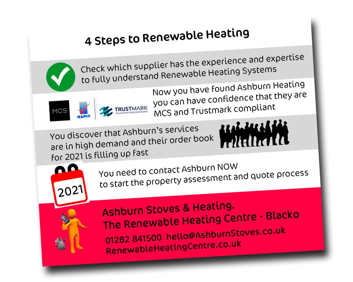 Want a Renewable Heating System ?
Our order book for this summer is filling up fast
Contact us now to get your name in the diary
01282 841500  hello@ashburnstoves.co.uk #heatpumps #solarpower #renewableenergy