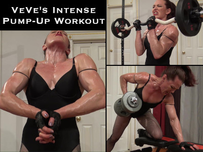 1 pic. My latest, very intense and very shiny workout video.  Also very awesome, if I do say so myself