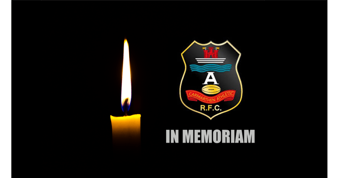 Sad to hear of the passing of former winger Gareth James who played for us in the 60/70's. He died on Saturday, aged 70. He also played for Carmarthen &amp; Dist Schools and ran for Carmarthen Harriers. He lived in Llantwit Major, our condolences to Delyth &amp; family. RIP