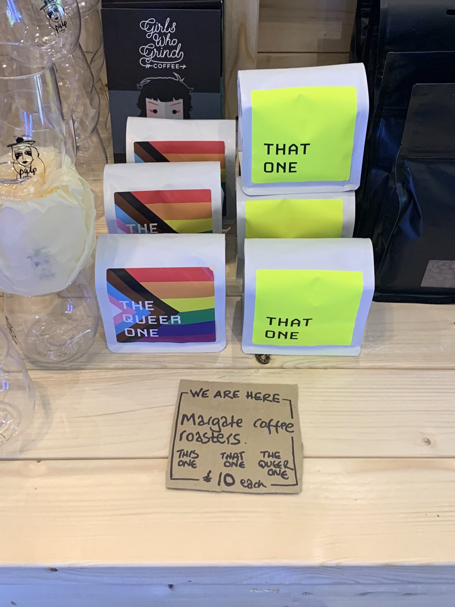 TimmyKernow's tweet photo. Can someone explain to me this coffee roast blend is Queer? More importantly a tiny bag for ยฃ10?!? #TheQueerOne #QueerCoffee #Ealing https://t.co/QPnl1Uas0f