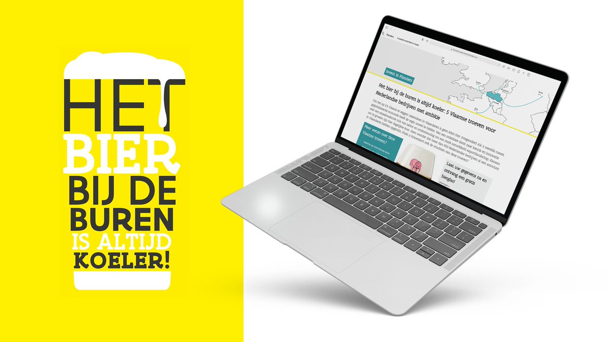 Zij zeggen 'borrelen', wij 'aperitieven'. Maar als het om Belgisch bier gaat, zijn we één team. Bewijs: de succesvolle DM-actie naar Nederlandse C-levels 'Het bier bij de buren is altijd koeler', die we ontwikkelden voor @InvestFlanders. 🍺 bit.ly/2RDfEWK