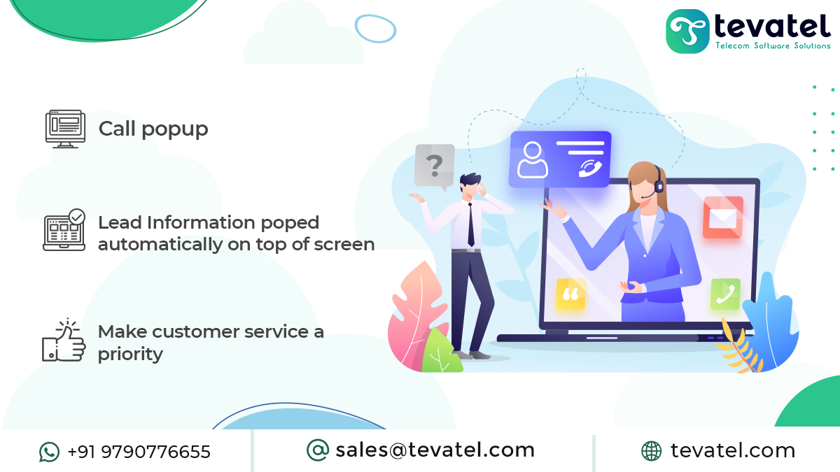 Prakash75192465's tweet image. Call popup features enables to identify the caller and get their information to be productive on each call.

Know more - tevatel.com/crm-call-cente… / call - +91 979 077 6655

#CloudIntegration #CallingSoftware #doocti #tevatel