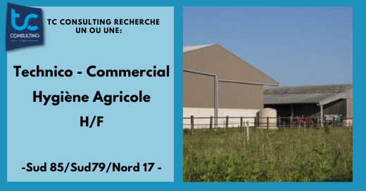Un nouveau Challenge? c'est par ici 👇
tc-consulting-rh.fr/poste/technico…

Bonjour à Tous, 

Nous recherchons un ou une Technico-Commercial H/F dans le secteur agricole. Je vous invite à postuler ou à partager 😉😉😉

#tcconsulting #recrutement #job #technicocommercial #hygiene #agricole