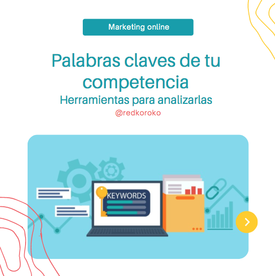 Redkoroko's tweet photo. Analizar las palabras clave de tu web y de la competencia es imprescindible para lograr un buen resultado SEO. Te contamos algunas de las herramientas más utilizadas y recomendadas.

#marketingexterno #comunicación #posicionamiento #posicionamientoweb #posicionamientoseo #seo https://t.co/BESzlTKGTd