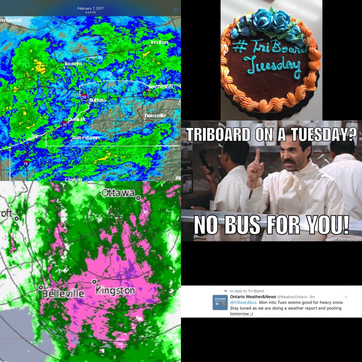 triboardbus's tweet photo. Does anyone long for the days when school closures were limited to 5 Tri-Board Tuesdays in row during snowstorms?  Here’s hoping we can soon return to our prior eminence as #thegreatdisrupter #TriBoardTuesday https://t.co/Nynfurr55z