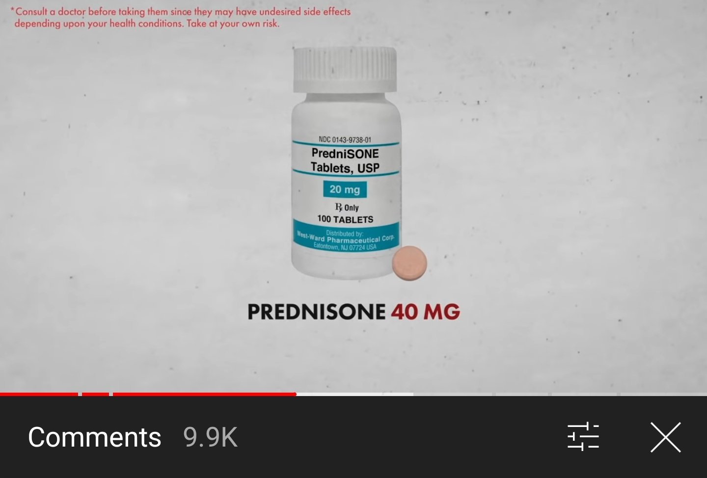 Prednisolone 40mg